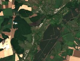 Cropped the True Color Image from the Sentinel-2 tile