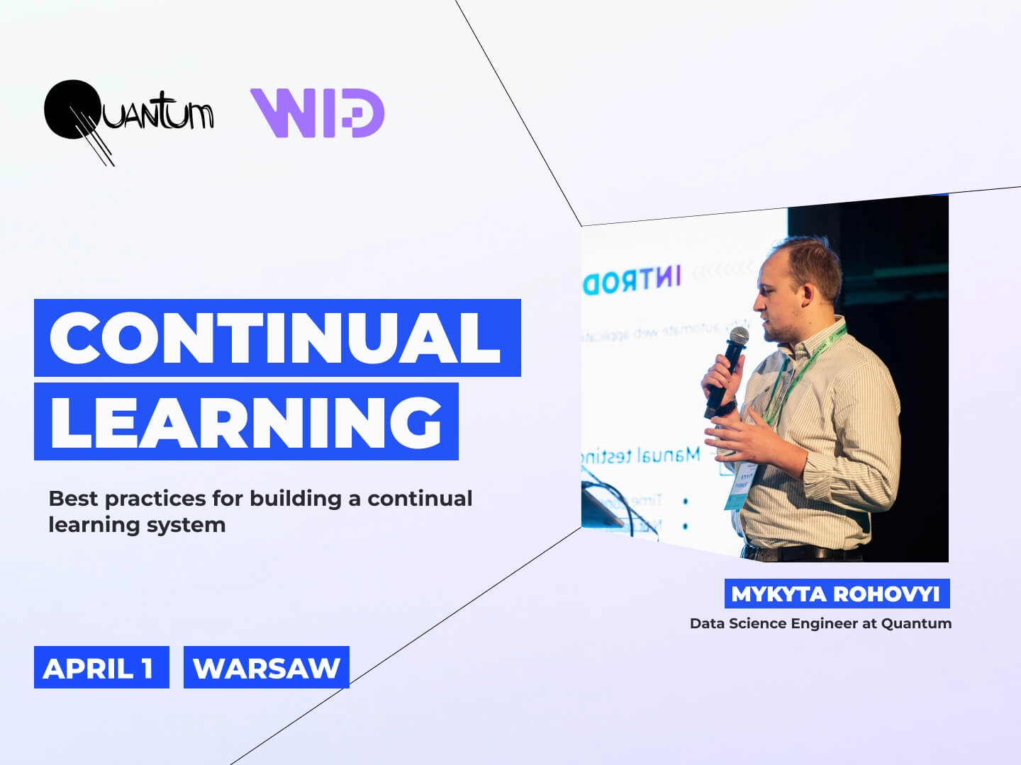 Quantum_event_Best practices for building’s a continual learning system