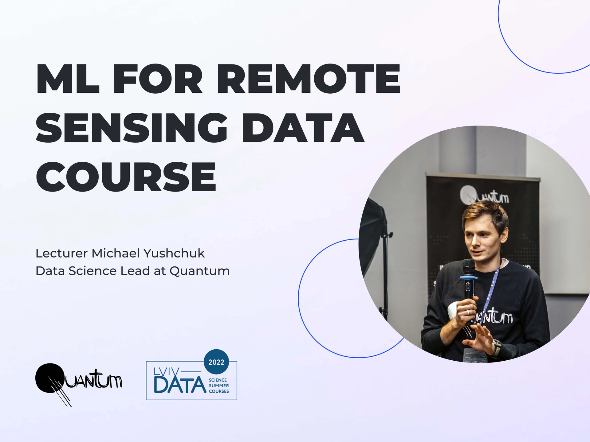 Quantum ML for remote sensing data